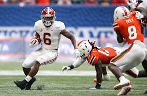 Trey Sanders is looking strong after coming back from a rough lower-body injury.